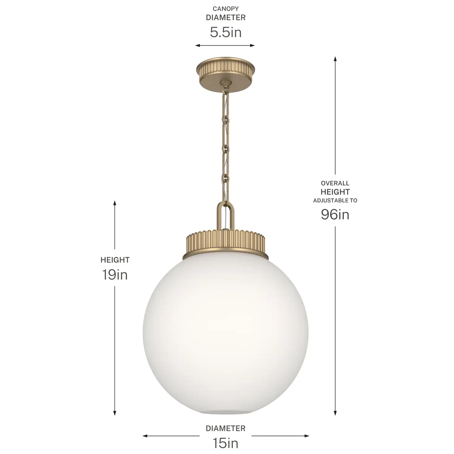 KICHLER, Andorra Pendants, PENDANT LIGHT