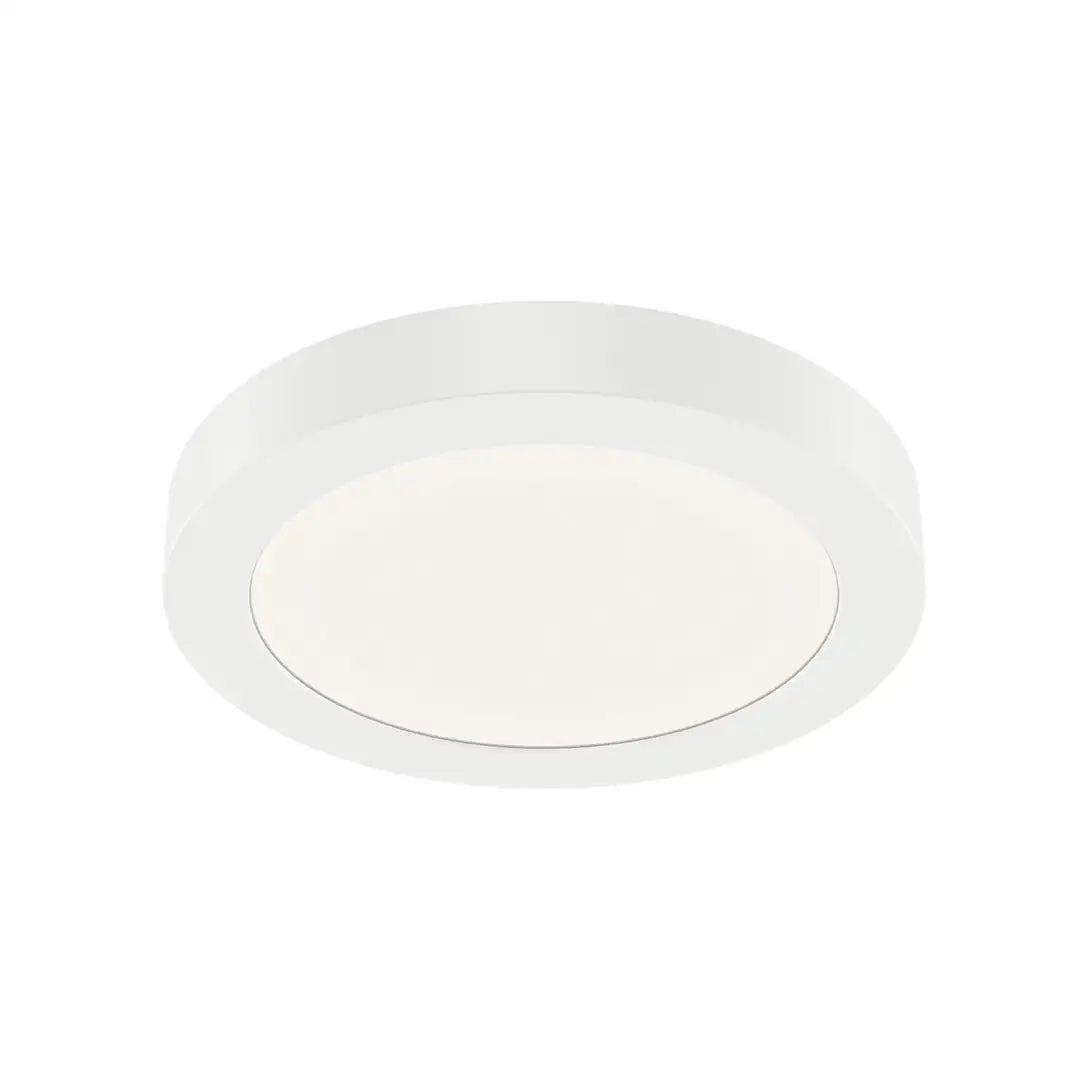 KICHLER, ARA 5" ROUND DOWNLIGHT IN WHITE, FLUSH MOUNT CEILING LIGHTS