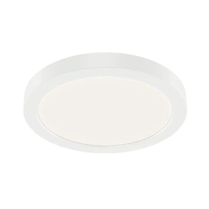 KICHLER, ARA 7" ROUND DOWNLIGHT IN WHITE, FLUSH MOUNT CEILING LIGHTS