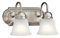 KICHLER 2 LIGHT VANITY LIGHT