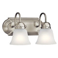 KICHLER, 2 LIGHT VANITY LIGHT, BATH VANITY LIGHT