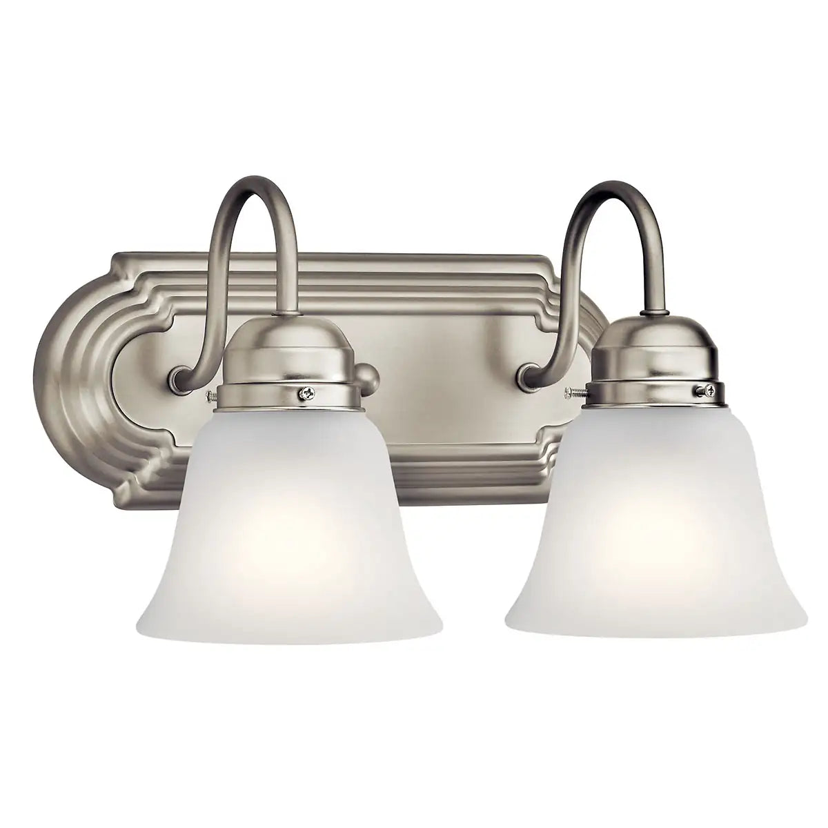 KICHLER, 2 LIGHT VANITY LIGHT, BATH VANITY LIGHT