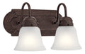 KICHLER, 2 LIGHT VANITY LIGHT, BATH VANITY LIGHT