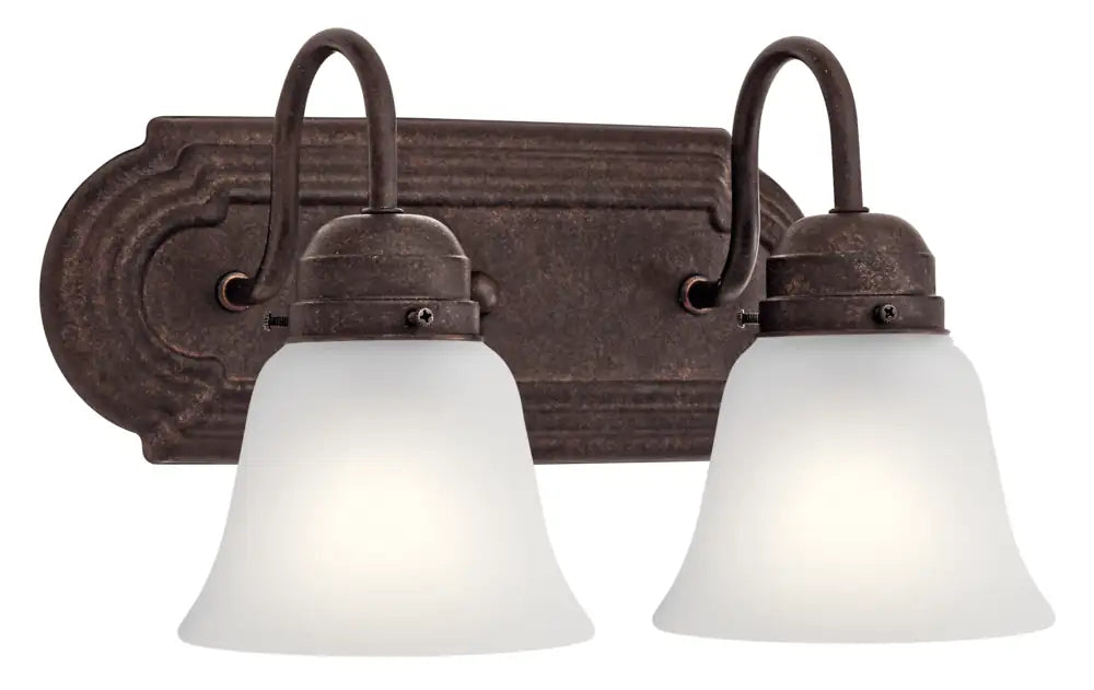 KICHLER, 2 LIGHT VANITY LIGHT, BATH VANITY LIGHT