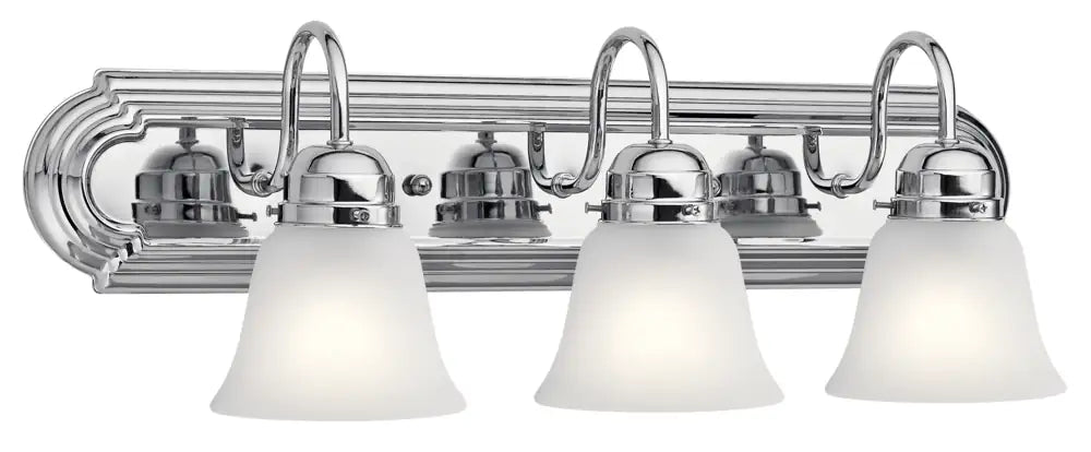 KICHLER, 3 LIGHT VANITY LIGHT, BATH VANITY LIGHT
