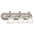 KICHLER, 3 LIGHT VANITY LIGHT, BATH VANITY LIGHT
