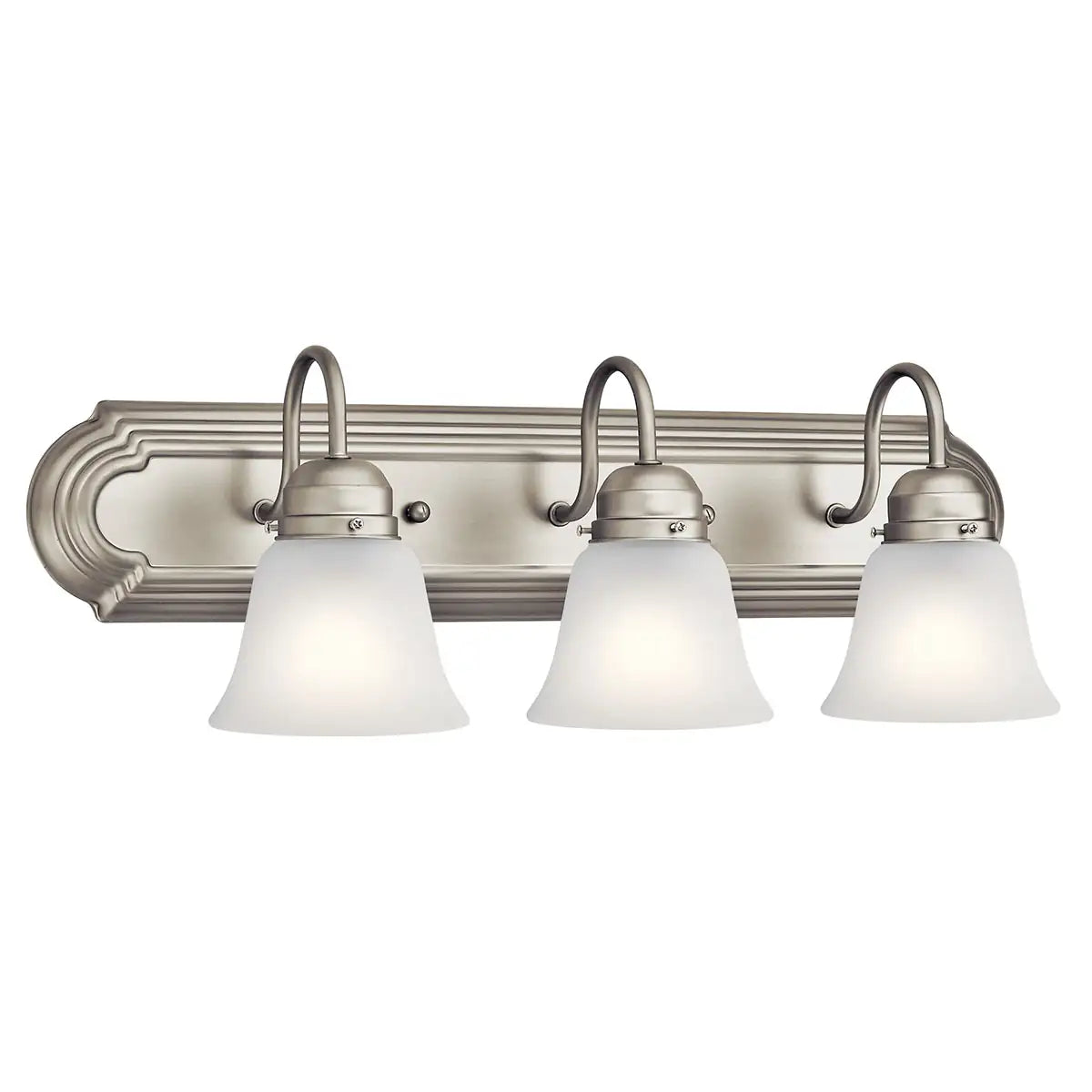 KICHLER, 3 LIGHT VANITY LIGHT, BATH VANITY LIGHT