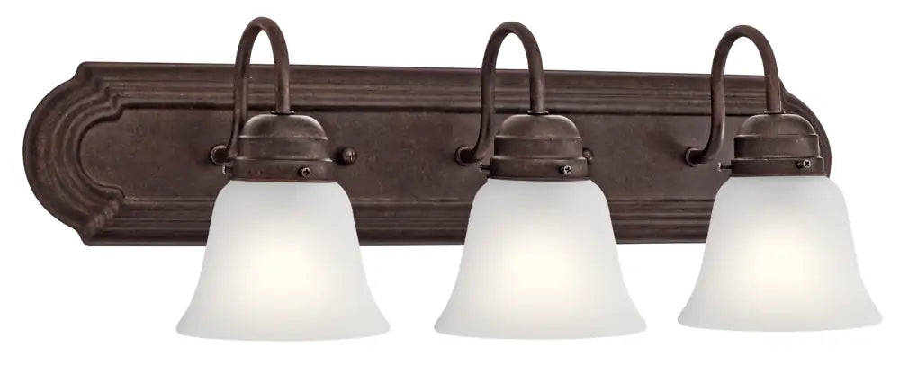 KICHLER, 3 LIGHT VANITY LIGHT, BATH VANITY LIGHT