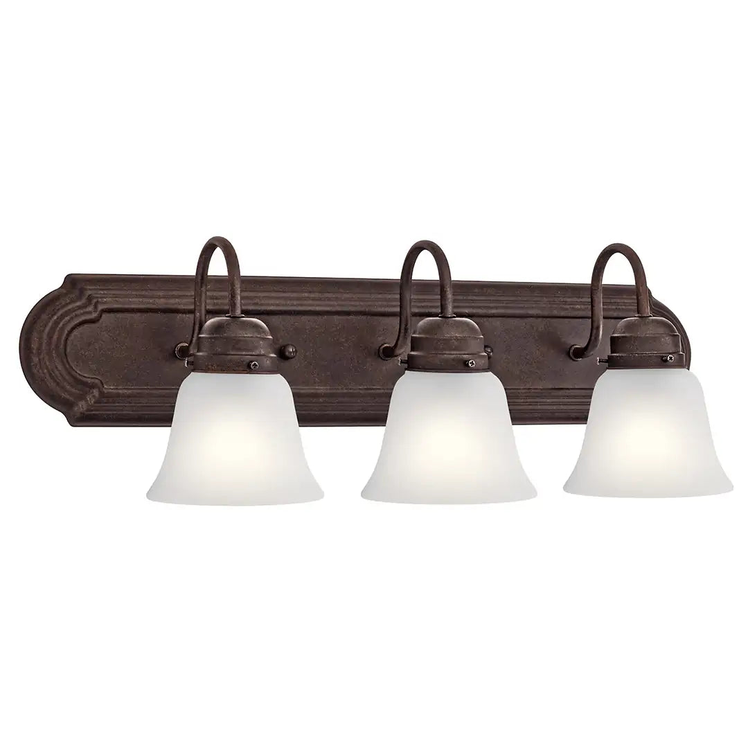 KICHLER, 3 LIGHT VANITY LIGHT, BATH VANITY LIGHT