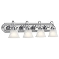 KICHLER, 4 LIGHT VANITY LIGHT, BATH VANITY LIGHT
