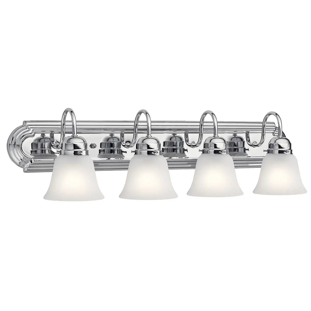 KICHLER, 4 LIGHT VANITY LIGHT, BATH VANITY LIGHT