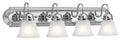 KICHLER, 4 LIGHT VANITY LIGHT, BATH VANITY LIGHT