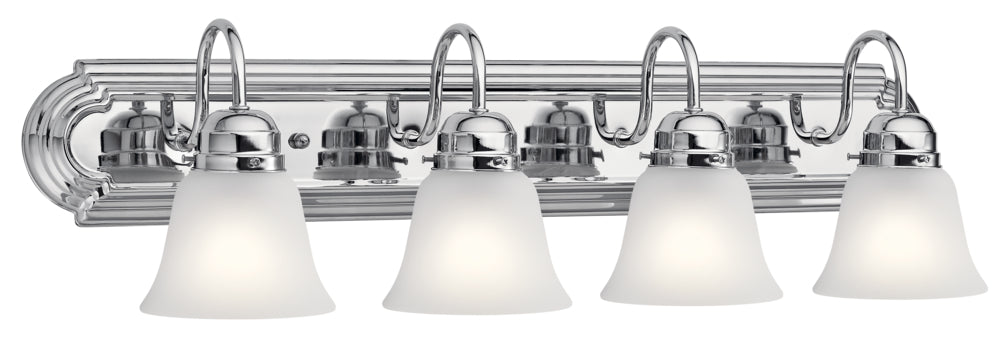 KICHLER, 4 LIGHT VANITY LIGHT, BATH VANITY LIGHT