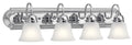 KICHLER, 4 LIGHT VANITY LIGHT, BATH VANITY LIGHT