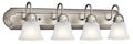KICHLER, 4 LIGHT VANITY LIGHT, BATH VANITY LIGHT