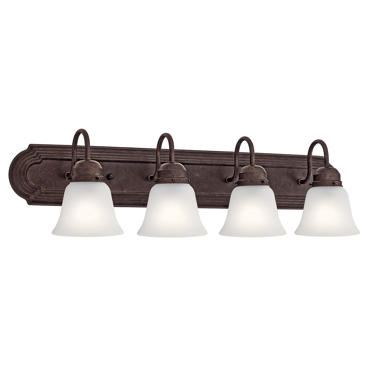 KICHLER, 4 LIGHT VANITY LIGHT, BATH VANITY LIGHT