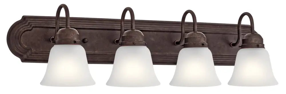 KICHLER, 4 LIGHT VANITY LIGHT, BATH VANITY LIGHT