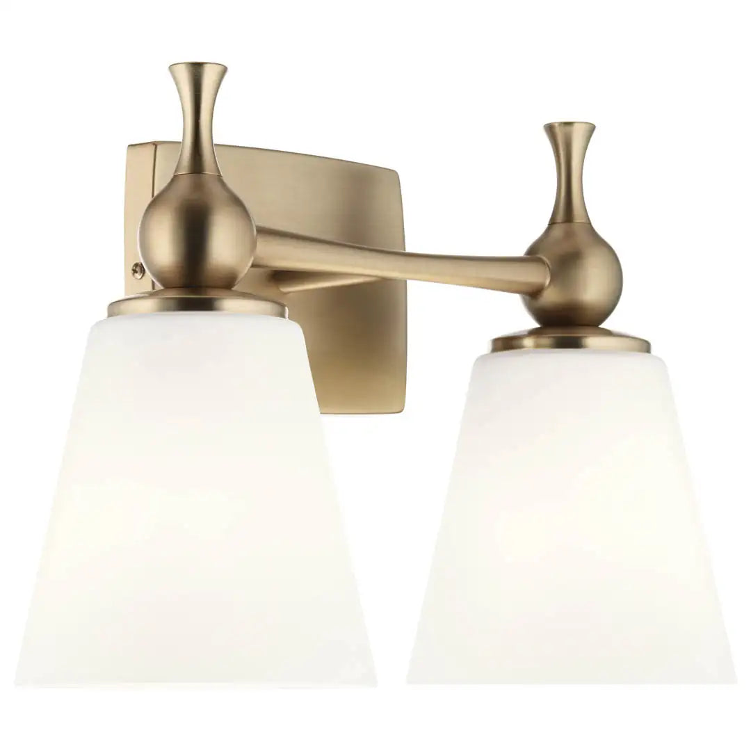 KICHLER, COSABELLA BATH BRACKET, BATH VANITY LIGHT