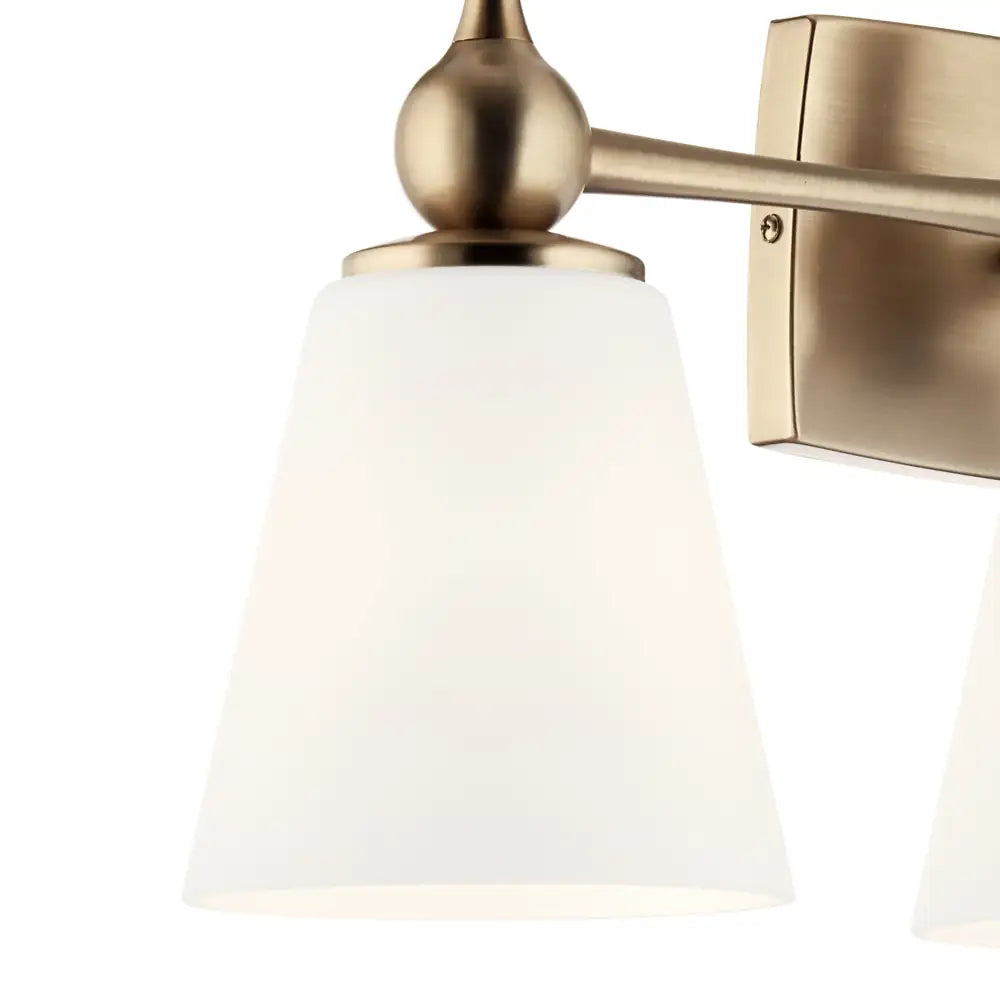 KICHLER, COSABELLA BATH BRACKET, BATH VANITY LIGHT