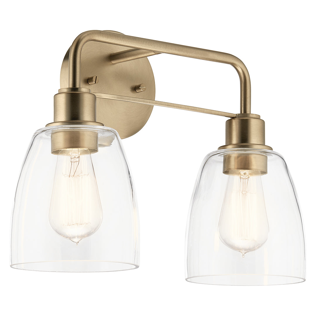 KICHLER, MELLER BATH BRACKET, BATH VANITY LIGHT