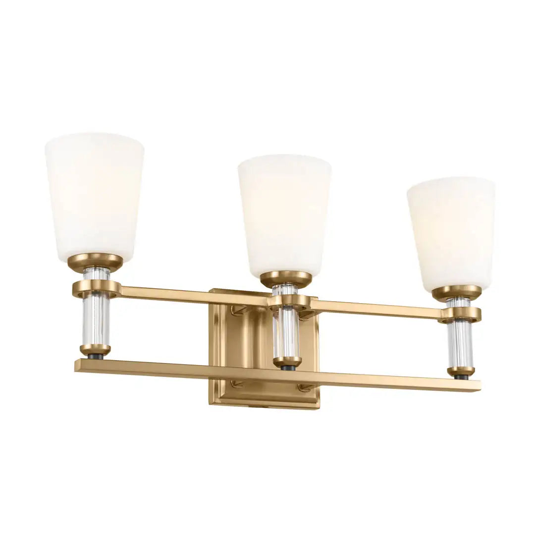 KICHLER, ROSALIND BATH BRACKET, BATH VANITY LIGHT