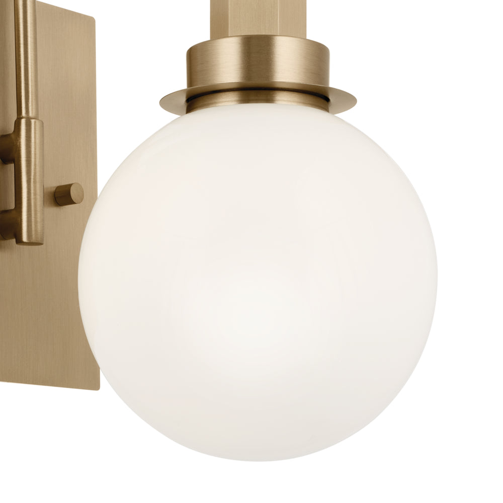 KICHLER, HEX WALL SCONCE, WALL SCONCES
