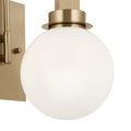 KICHLER, HEX WALL SCONCE, WALL SCONCES