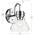KICHLER, FARUM WALL SCONCE, WALL SCONCES