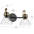 KICHLER, FARUM BATH BRACKET, BATH VANITY LIGHT