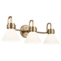 KICHLER, FARUM BATH BRACKET, BATH VANITY LIGHT