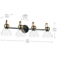 KICHLER, FARUM BATH BRACKET, BATH VANITY LIGHT