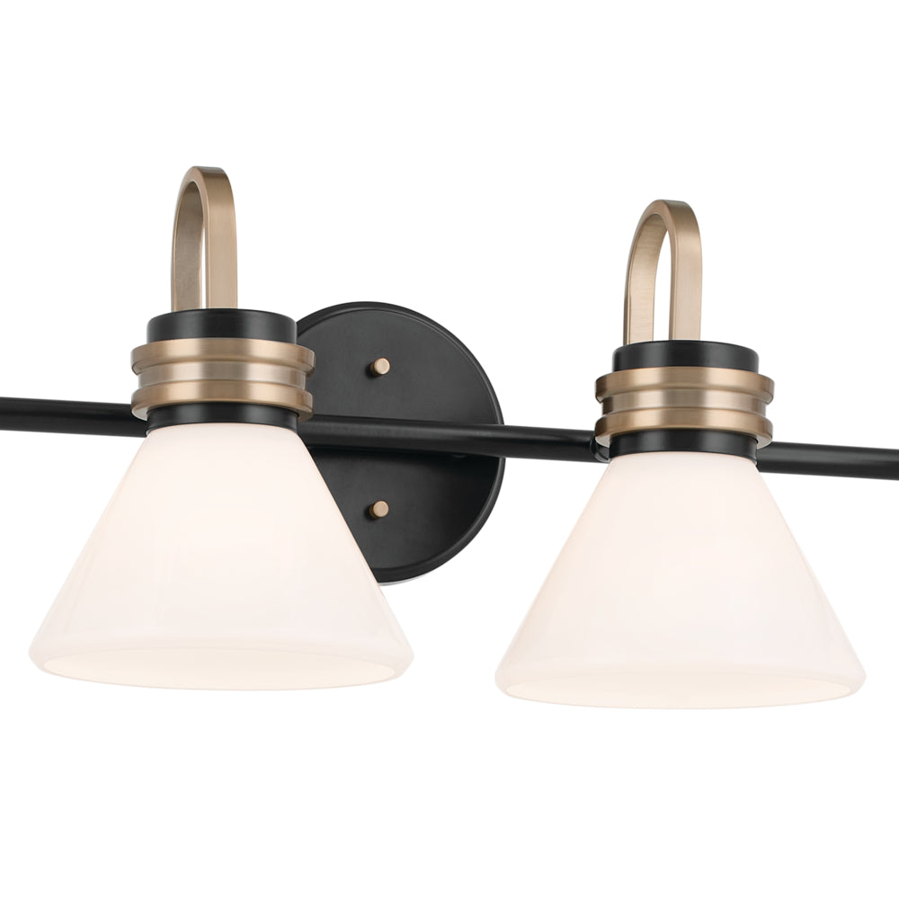 KICHLER, FARUM BATH BRACKET, BATH VANITY LIGHT