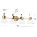 KICHLER, FARUM BATH BRACKET, BATH VANITY LIGHT
