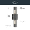 KICHLER, Jemsa Bath Bracket, BATH VANITY LIGHT