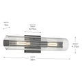 KICHLER, Jemsa Bath Bracket, BATH VANITY LIGHT