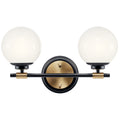 KICHLER, BENNO BATH BRACKET, BATH VANITY LIGHT