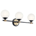KICHLER, BENNO BATH BRACKET, BATH VANITY LIGHT