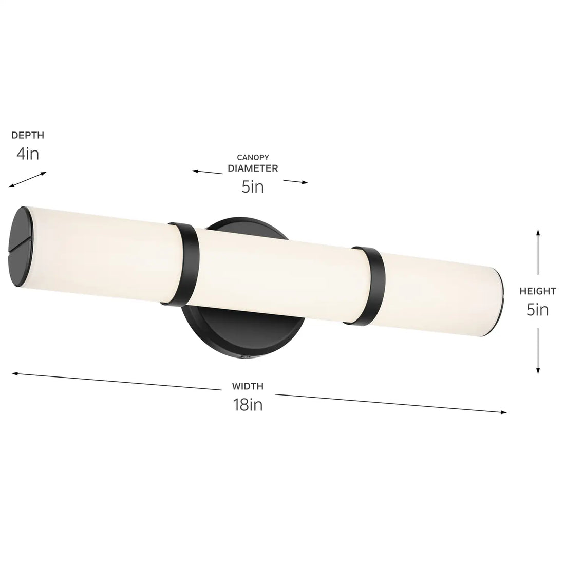 KICHLER, ROSH WALL SCONCE, WALL SCONCES