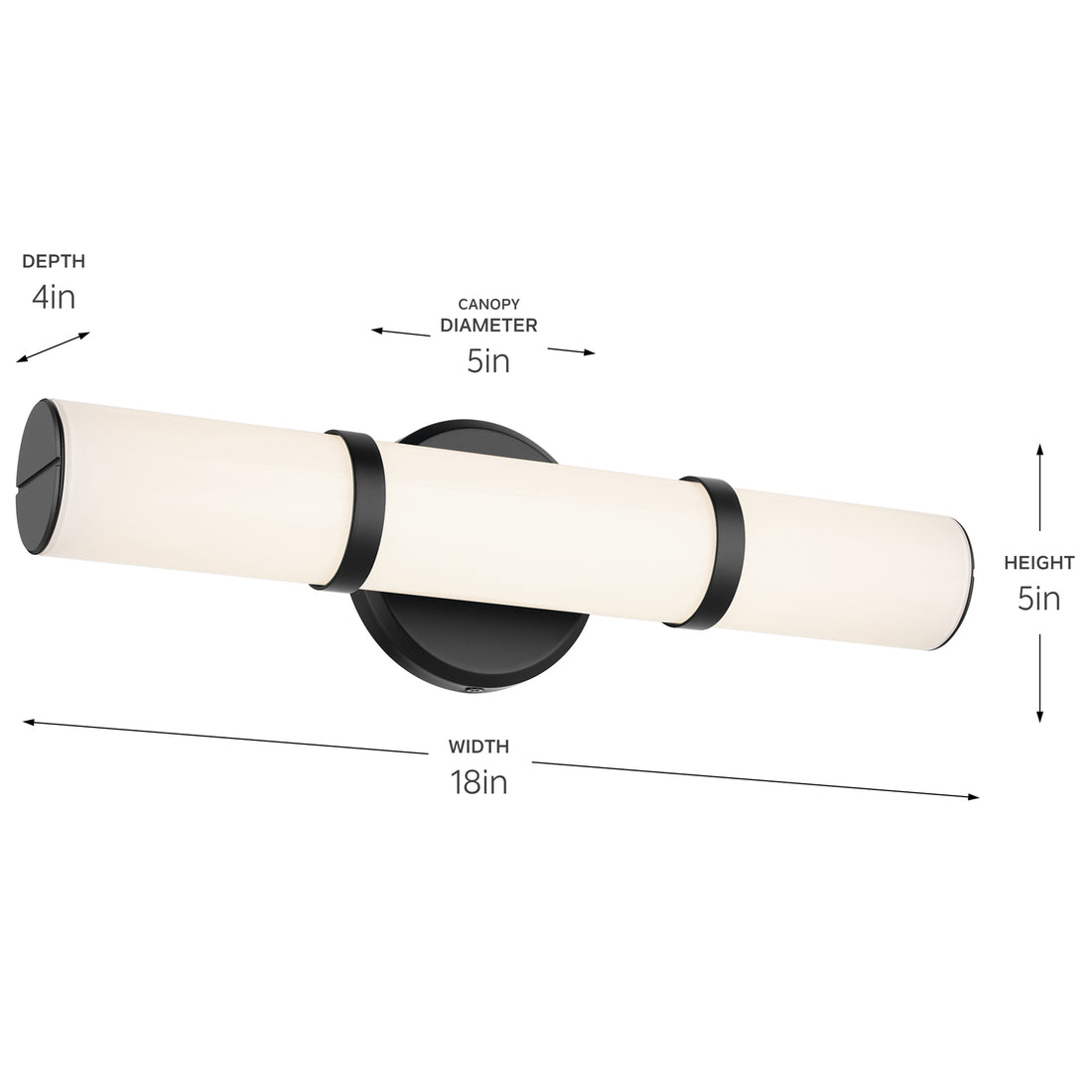 KICHLER, ROSH WALL SCONCE, WALL SCONCES