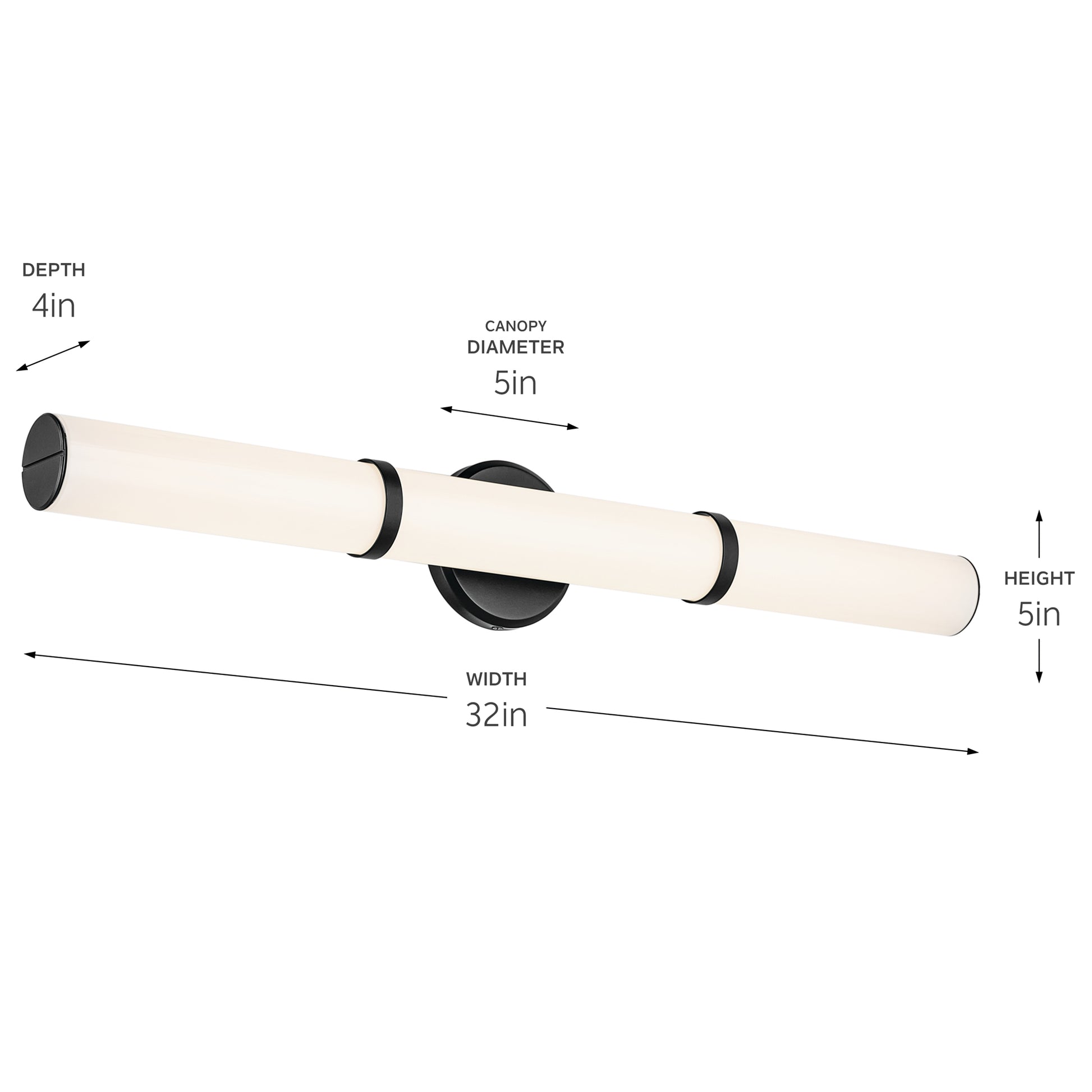 KICHLER, ROSH BATH BRACKET, LINEAR LIGHT