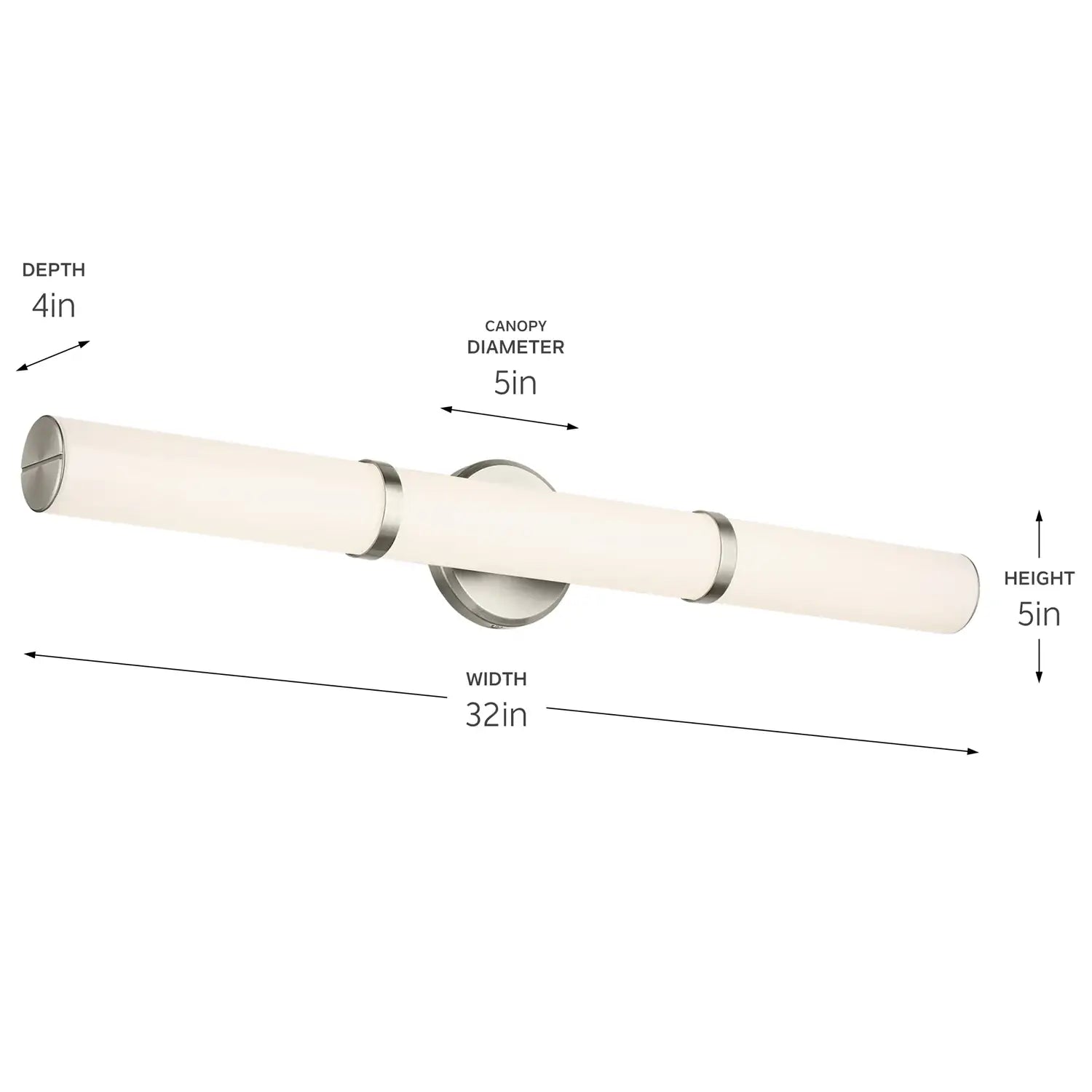 KICHLER, ROSH BATH BRACKET, LINEAR LIGHT