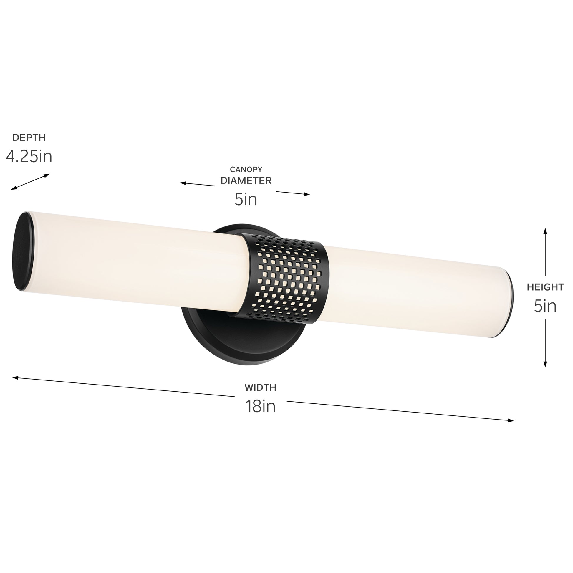 KICHLER, SASHI WALL SCONCE, WALL SCONCES