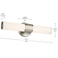KICHLER, SASHI WALL SCONCE, WALL SCONCES