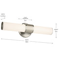 KICHLER, SASHI WALL SCONCE, WALL SCONCES