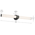 KICHLER, SASHI BATH BRACKET, LINEAR LIGHT
