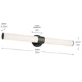 KICHLER, SASHI BATH BRACKET, LINEAR LIGHT