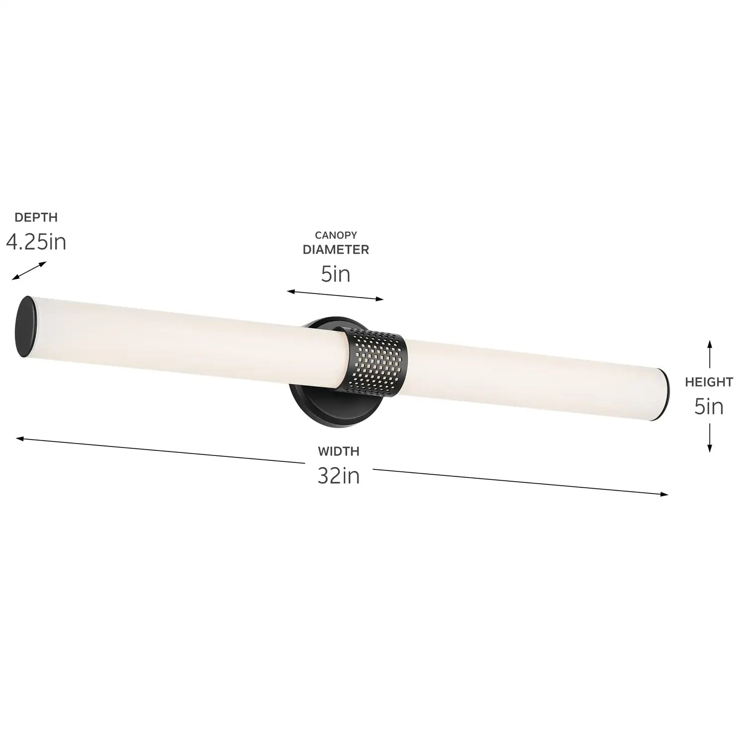 KICHLER, SASHI BATH BRACKET, LINEAR LIGHT