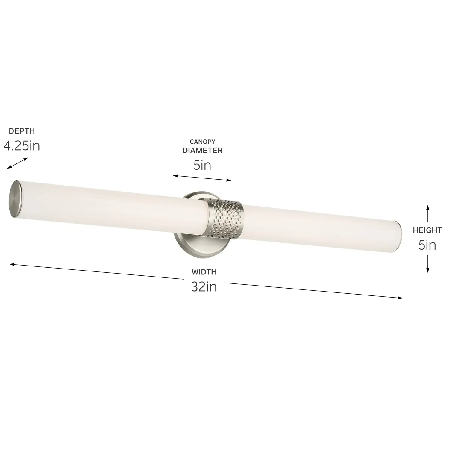 KICHLER, SASHI BATH BRACKET, LINEAR LIGHT