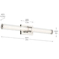 KICHLER, LAURENE BATH BRACKET, LINEAR LIGHT