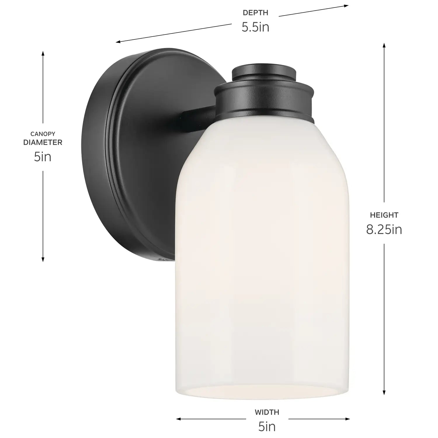 KICHLER, SHAE WALL SCONCE, WALL SCONCES